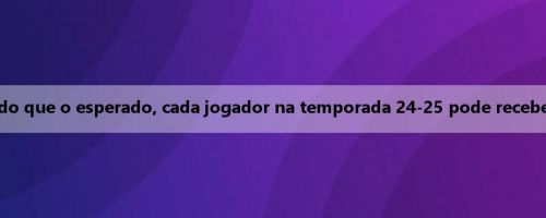 Como a receita da NBA é menor do que o esperado, cada jogador na temporada 24-25 pode receber apenas 90,9% do contrato total