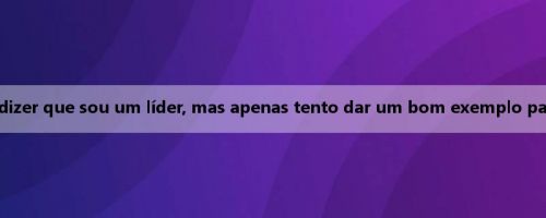 Brownie: Costuma-se dizer que sou um líder, mas apenas tento dar um bom exemplo para a equipe em quadra