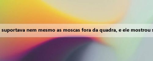Little Hardaway: Stewart não suportava nem mesmo as moscas fora da quadra, e ele mostrou seu sangue natural na quadra