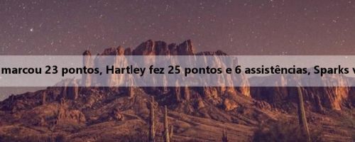 Relatório da WNBA: Plum marcou 23 pontos, Hartley fez 25 pontos e 6 assistências, Sparks venceu Sunshine por 92-88