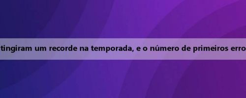 As 13 assistências de Clark atingiram um recorde na temporada, e o número de primeiros erros não excedeu 2 assistências